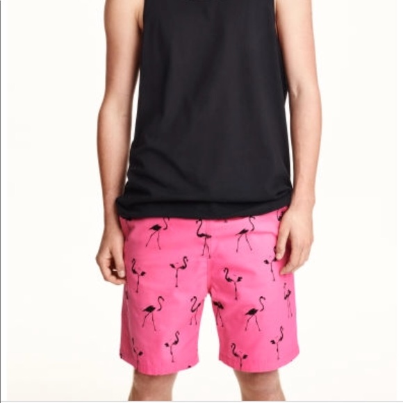 H M Shorts H M Flamingo Poshmark